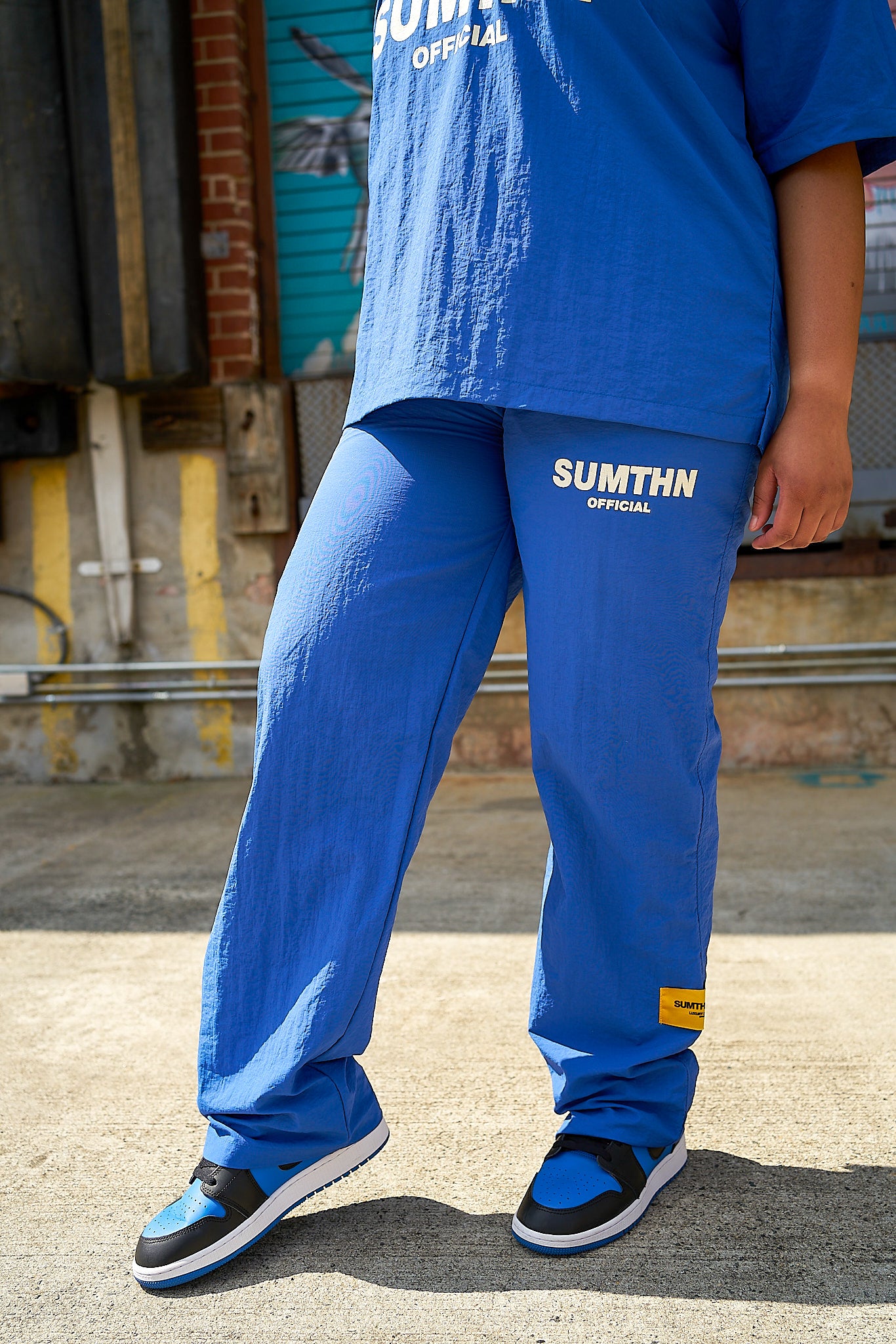 S.T.T Windbreaker Pants - Royal