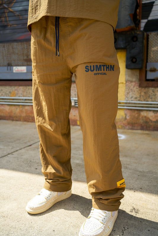 S.T.T Windbreaker Pants - Brown